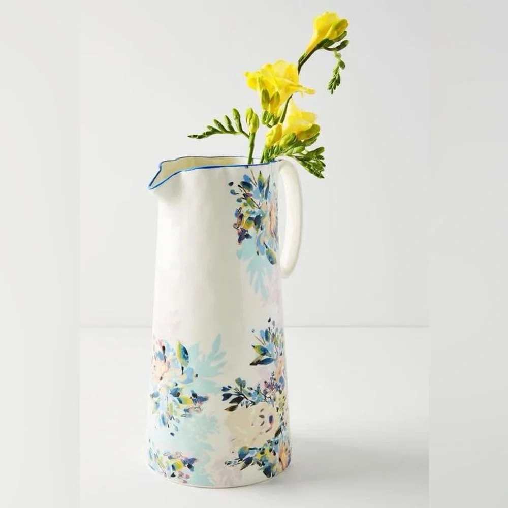 Anthropologie Gardenshire Pitcher